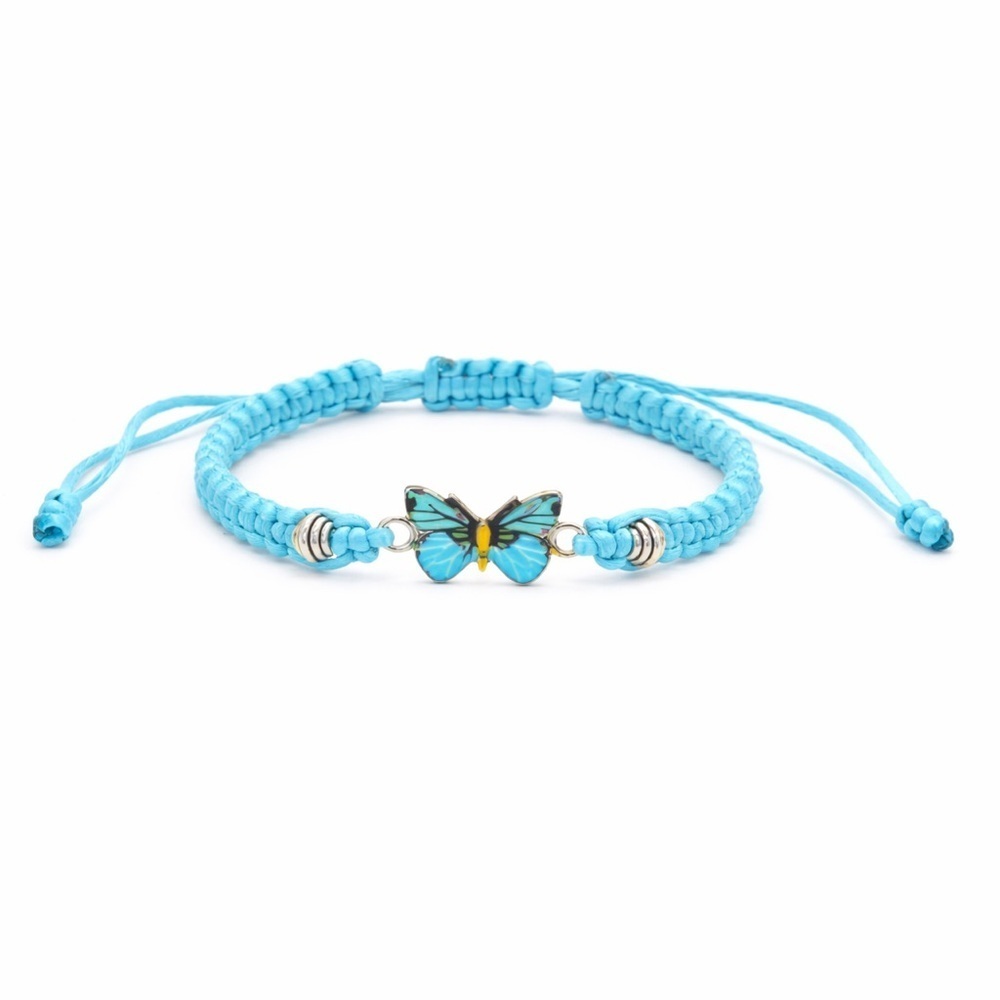 Blue Butterfly Bracelet